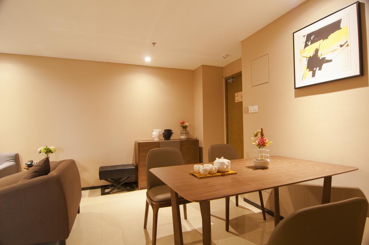 Home Plus Suite Hotel And Apartment อู่ฮั่น ภายนอก รูปภาพ