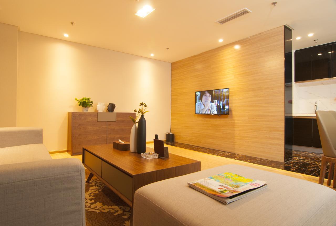 Home Plus Suite Hotel And Apartment อู่ฮั่น ภายนอก รูปภาพ