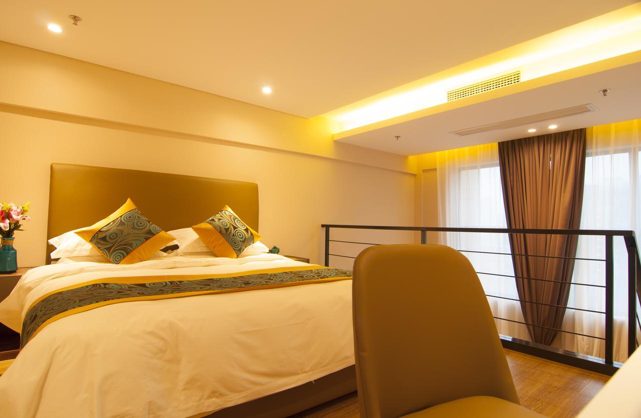 Home Plus Suite Hotel And Apartment อู่ฮั่น ภายนอก รูปภาพ