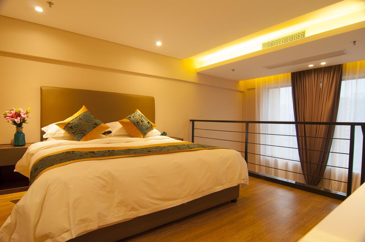 Home Plus Suite Hotel And Apartment อู่ฮั่น ภายนอก รูปภาพ