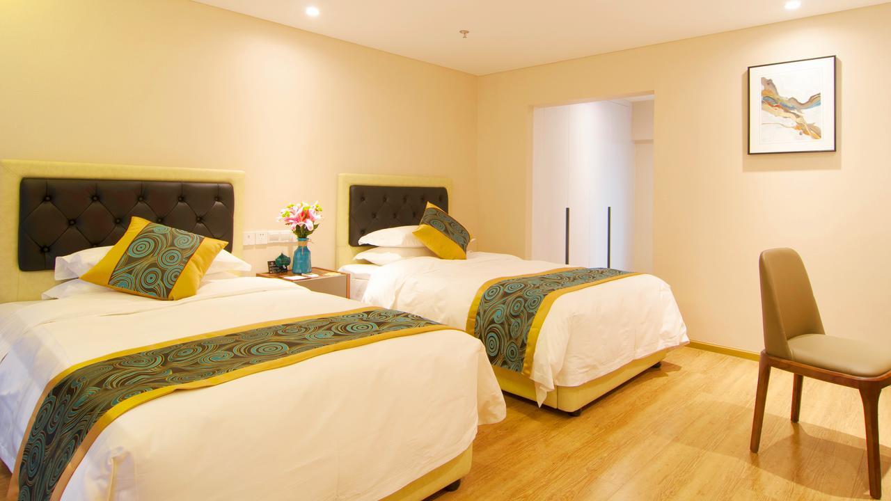 Home Plus Suite Hotel And Apartment อู่ฮั่น ภายนอก รูปภาพ